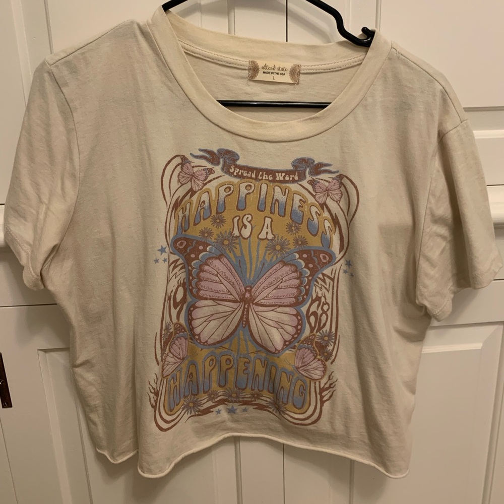 Altard State Graphic Crop Top
